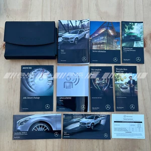 Genuine Mercedes OEM 2018 GLC63s Owners manual books wallet pouch A2535846604 - Picture 1 of 13