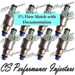 1% Flow Match Fuel Injector Set (8) F55E-A2D for 95-98 Ford Cobra Lincoln 4.6 V8 - Picture 1 of 1
