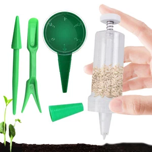 Manual Sower Seed Spreader Kit Mini Seed Planter Dispenser Garden Tool - Picture 1 of 11