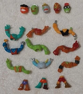 Lot Mutant Mania Mix & Match Wrestlers Figures *No Posts* - Picture 1 of 3