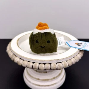 Jellycat SASSY SUSHI HOSOMAKI ✨ Soft Plush Toy Fun Tiny RETIRED Seafood NWT - Picture 1 of 5