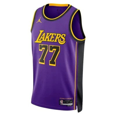 LA Lakers Herren Trikot NBA Statement Edition 77 Doncic Neu Alle Größen UK