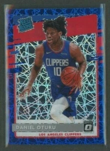 Clipper Optic Daniel Oturu Rated Rookie Blue Velocity 183 LA 2021 - Foto 1 di 2