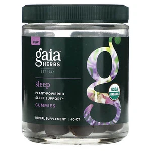 2 X Gaia Herbs, Sleep, 40 Gummies - Picture 1 of 2