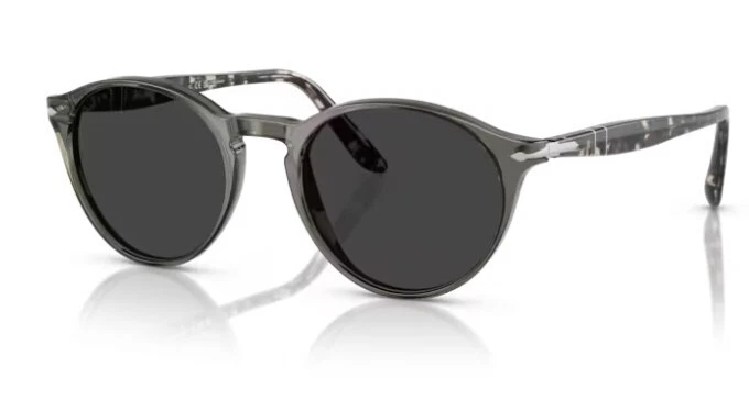 Persol 0PO3092SM 121948 Smoke - Grey Havana / Polar black Men's Sunglasses - Image 1 of 4