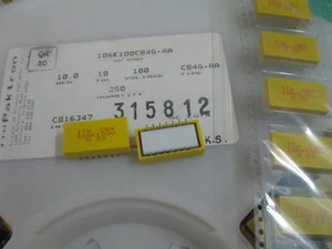 1X 106K100CB4G tipo CB Capstick condensador de fuente de alimentación conmutada de alta frecuencia - Imagen 1 de 5