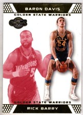 Rick Barry Baron Davis 2007-08 Topps Co-Signers Gold Red /109