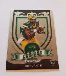 2021 Panini Draft - 'Trey lance - Bison/49ers ' - Crusade -  Base -  RC