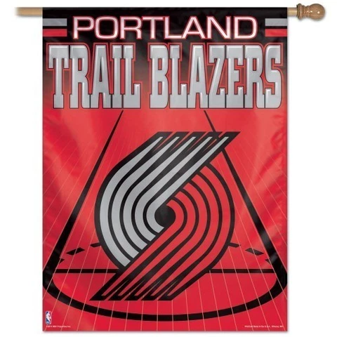 PORTLAND TRAILBLAZERS ~ Official NBA Outdoor House Flag Banner ~ New! Cover