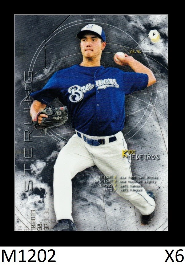 1-2014 BOWMAN STERLING PROSPECTS KODI MEDEIROS WHITE SOX SP QTY - Image 1 of 1