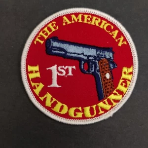 Vintage American Handgunner Magazine 1st Patch Pistol Firearms Target Sportsman - Picture 1 of 2