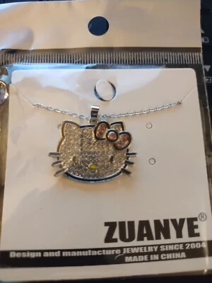 Colar de strass Hello Kitty - Imagem 1 de 3