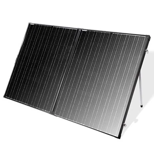 12V 380W Folding Solar Panel Blanket Solar Mat Kit Mono Flexible Battery Charger - Picture 1 of 8