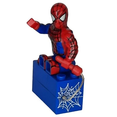 Mega Bloks Spider-Man Figure 2004 Marvel Set 1931 Vol. 1 Retractable Robe VTG. - Image 1 of 4