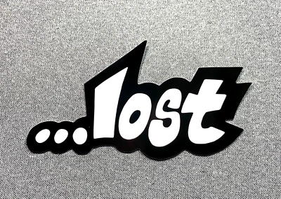 Lost Surfboards Sticker 6" Lost Surf sk8