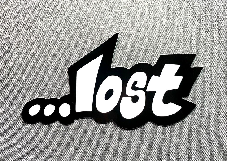 Lost Surfboards Sticker 6" Lost Surf sk8