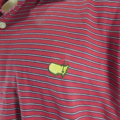 Golfer POLO Shirt MASTERS Augusta National Golf Shop Mercerized XL - Image 1 of 3