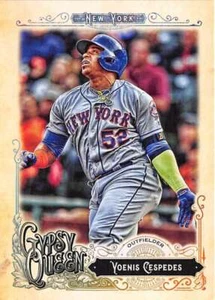 2017 Topps Gypsy Queen #127 Yoenis Cespedes NM-MT Mets - Picture 1 of 2