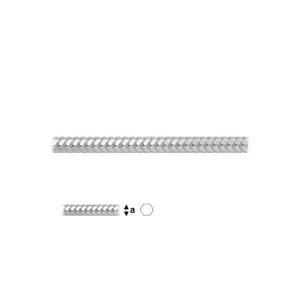Cadena de serpiente plata 925 - serpiente - 2,4 mm - longitud 45 cm - plata esterlina 925 - Imagen 1 de 1