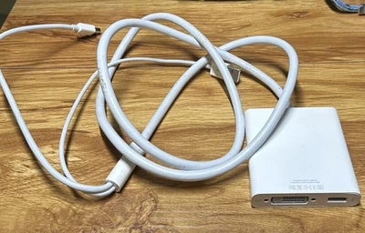 Apple A1306 Mini Display Port to Dual-link DVI Adapter USED - Image 1 of 3