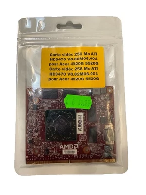 Carte graphique ATI Mobility Radeon HD 3470 256 Mo – Acer 4920G / 5520G - Image 1 of 3
