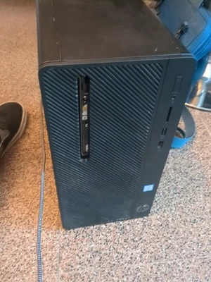 HP 290 G2 M1(1TB NVME, Intel Core i3 8th Gen, 3,6GHz, 4GB) Microtorre PC - Nero - Immagine 1 di 4