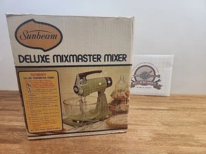 BRAND NEW IN BOX Vintage Sunbeam Mixmaster (Avocado) I-72, 1-72 - Picture 1 of 14