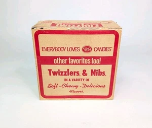 Scatola caramelle liquirizia vintage Twizzlers fragola torsioni da banco numero 24 RARA - Foto 1 di 8
