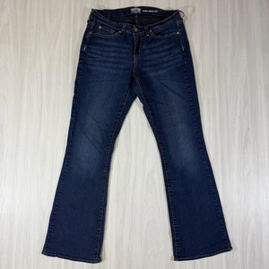 Signature Levi Strauss & Co Jeans Womens 12 Blue Curvy Boot Cut Stretch Denim - Picture 1 of 11