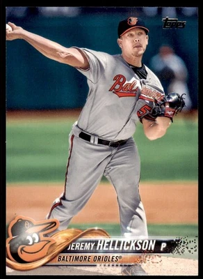 Topps Jeremy Hellickson Baltimore Orioles #619 2018 Foto 1 de 2