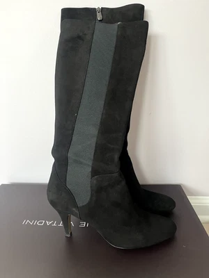 Ботинки Adrienne Vittadini 8,5 М черные на молнии - Изображение 1 из 4