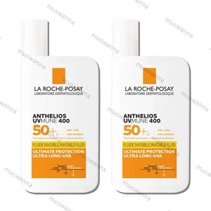 1/2X La Roche - Posay Anthelios LSF50 + Ultraschutz unsichtbare Flüssigkeit Crem - Bild 1 von 3