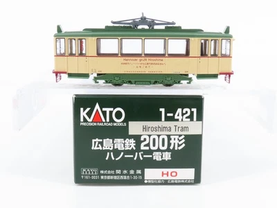 HO Scale KATO 1-421 "Hannover Greets Hiroshima" Japanese Electric Tram #238 - Image 1 of 4