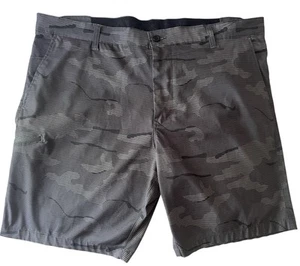 Hawke & Co Men's Size 40W Gray Hybrid Camo Performance Shorts - Picture 1 of 10