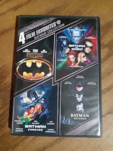 4 Film Favorites: Batman Collection (Batman / Batman Forever / Batman and Ro... - Picture 1 of 4
