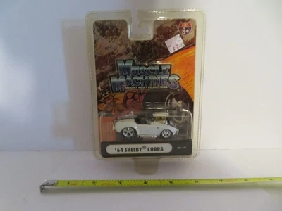 Muscle Machines 1964 Shelby Cobra White 05-19 2005 NIP - Image 1 of 4