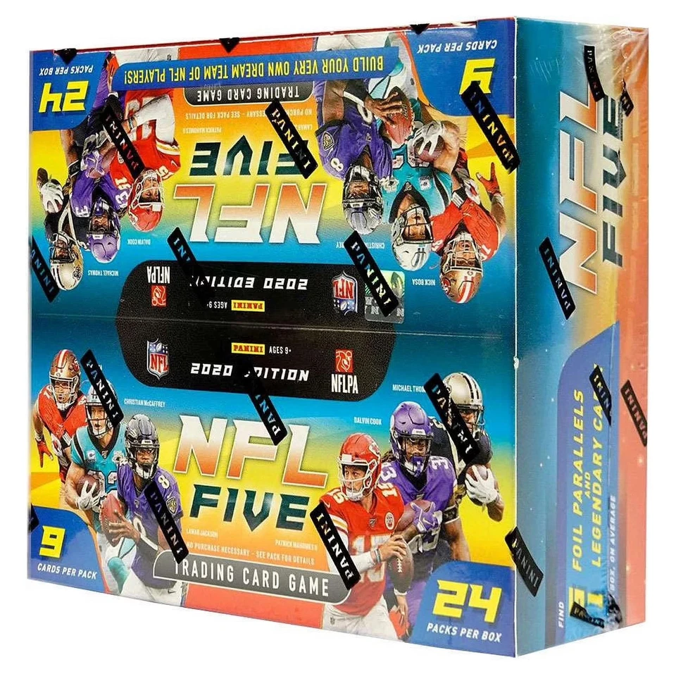 2020 Panini FIVE Football Card Game Factory Sealed Booster Box - Image 1 of 1