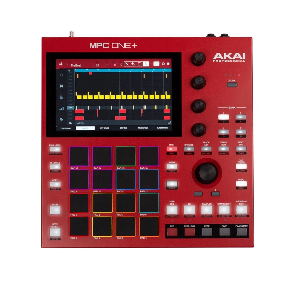 Akai Professional MPC One+ Sampler - Rot