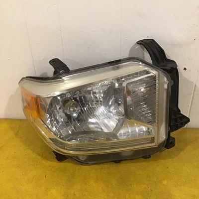Faro lateral derecho pasajero Toyota Tundra 2014-2017 con nivel y LED Drl OEM Foto 1 de 4
