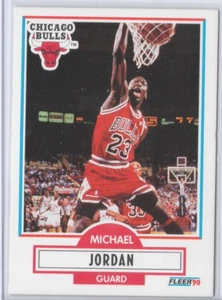 1990 Fleer Michael Jordan # 26 Chicago Bulls - Picture 1 of 3