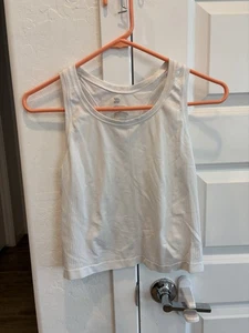 All In Motion Women’s White XS Tank Top  - Picture 1 of 4