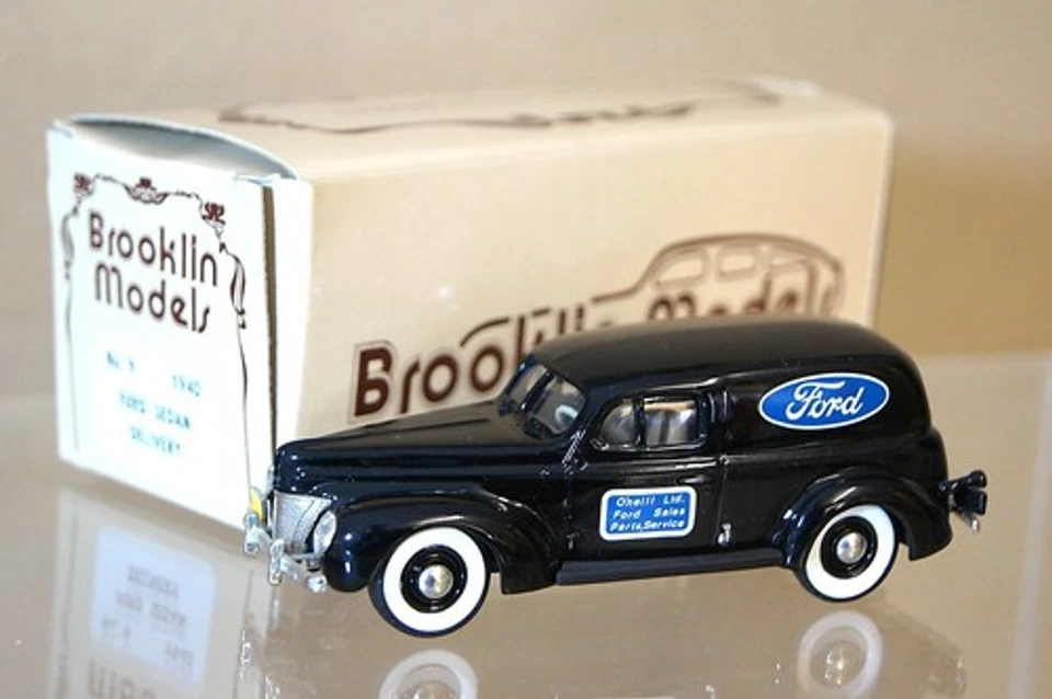 Brooklin Models 9 1940 Ford Delivery Van Ford O'Niel Ltd Mint Boxed - Immagine 1 di 1