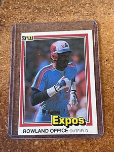 1981 Donruss Baseball # 213 Rowland Office - Picture 1 of 2