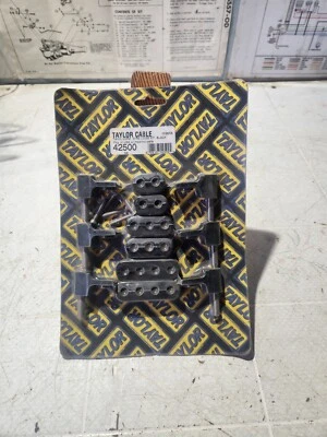 Taylor Cable 42500 Spark Plug Wire Loom 7-8mm Nylon Horizontal Black Universal - Image 1 of 2