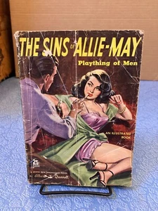 ALBERT QUANDT The Sins of Allie-May Plaything of Men pb Quarter 1950 PULP GGA - Bild 1 von 3