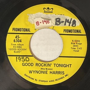Wynonie Harris Good Rockin' Tonight / Good Morning Judge, King Promo 1970 R&B - Bild 1 von 4