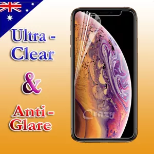 Clear & Anti Glare Matte Screen Protector For iPhone X XS Max XR 7 8 6 6S Plus - Picture 1 of 18