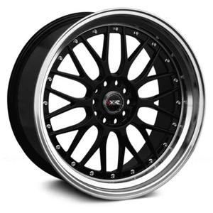 19x8.5 +25 F| 19x10 +25 R| XXR 521 5x114.3,5x120 Black / ML Wheels (Set of 4) - Picture 1 of 2