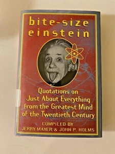 Bite-Size Einstein : Quo : Quotations on Just about Everything, 1996 , Like New - Bild 1 von 12