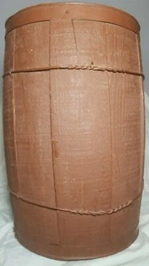 Vintage Rustic Primitive Nail Keg Barrel Farm Decor 17" x 11" - Picture 1 of 5